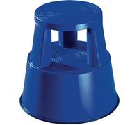 WEDO Tabouret roulant plastique bleu hauteur avec/sans charge 425/430 mm D. s...