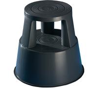 WEDO Tabouret roulant plastique gris hauteur avec/sans charge 425/430 mm D. s...