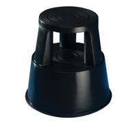 WEDO Tabouret roulant plastique noir ( 9000460153 )