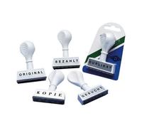 Wedo Textstempel "Bezahlt", Abdruckbreite: 45 Mm