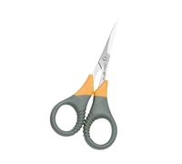 Wedo Titan Plus Ciseaux silhouette en acier inoxydable 11,5 cm Gris/Jaune
