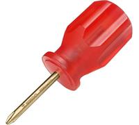 WEDO Tournevis cruciforme non étincelant, #2 x 83 mm, tournevis cruciforme court sans étincelles, bronze aluminium, norme DIN, certificat BAM et FM, pour machines à coudre