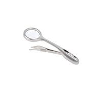 Wedo Trizette Pince À Épiler Avec Loupe Led Étui Individuel Argent 2717754
