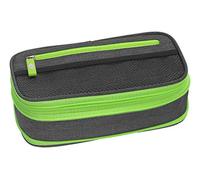 WEDO Trousse scolaire stretch Neon gris/vert fluo