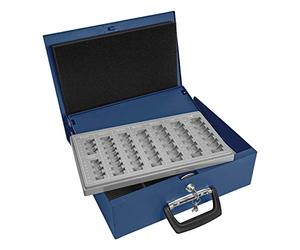 Wedo Universa 150100803 Caisse à monnaie 355 x 275 x 100 mm Bleu