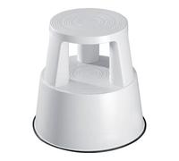 WEDO Tabouret roulant plastique noir hauteur avec/sans charge 425/430 mm D. s...