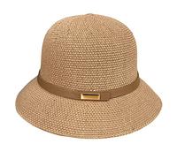 Weduspaty Chapeaux Cloche pour Femmes, Femmes Soleil de Paille du Soleil des années 1920