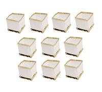 Weduspaty Lanternes flottantes, lanternes à Bougies biodégradables à Eau avals de Piscine Flottante Lanternes en Papier Blanc pour l'extérieur pour Avoir souhaité Prier 10 Pack 5.9