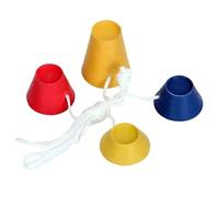 Weduspaty Tee-Shirt de Golf en Caoutchouc, t-Shirt de Golf d'hiver Tee- en Caoutchouc avec différentes hauteurs d'entraînement à la Base des Porte-balles pour Les Jours givrés 4pc