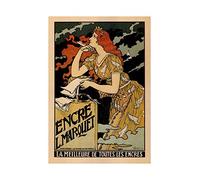 Wee Blue Coo Ad Marquet Ink Grasset Impression Murale Vintage Paris France