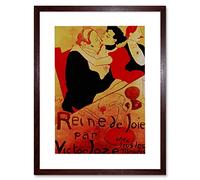 Wee Blue Coo Affiche encadrée Toulouse Lautrec Ad Entertainment 1892