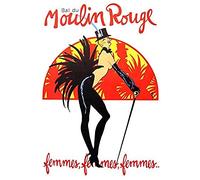 Wee Blue Coo Burlesque Moulin Rouge Paris Girls Unframed Art Print Poster Wall Decor 12x16 inch Fille Affiche Mur Déco