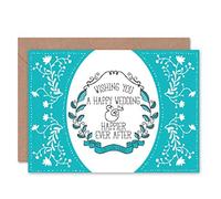Wee Blue Coo CARD GREETING WEDDING MARRIAGE HAPPY EVER AFTER