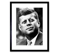 Wee Blue Coo LTD President John Kennedy JFK Framed Art Print F12X11598