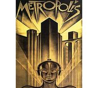 Wee Blue Coo Movie Film Metropolis Sci FI Drama Dystopia Utopia Lang Wall Art Print Mur Décor 30 x 41 cm