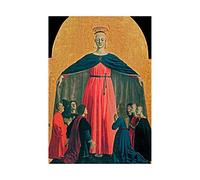 Wee Blue Coo Peinture Piero Della Francesca la Madonna Mercy Wall Art Print