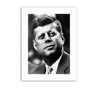 Wee Blue Coo President John Kennedy JFK Poster Canvas Art Prints
