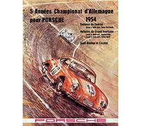 Wee Blue Coo Prints Sport Event Advert Championship Car Automobile Race Germany 30X40 cms Fine Art Print Art Poster Un ÉVÉNEMENT La publicité Navire Voiture Course Allemand Impression d'art Affiche