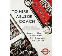 Wee Blue Coo Travel Transport London Bus Location Icone Double Decker Uk Fine Art Affiche 30 X 40 cm Cc2158