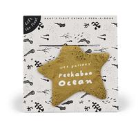Wee Gallery Peekaboo Ocean: Baby's First Crinkle Peek-a-book - Lift the Flap!