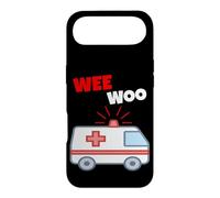 Wee Woo Drôle Ambulance EMR EMS Premier intervenant Coque pour iPhone Air