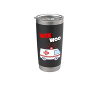 Wee Woo Drôle Ambulance EMR EMS Premier intervenant Gobelet isotherme en acier inoxydable double paroi