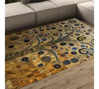 WEECHAINGE Tapis de Luxe Vintage 60x120cm Tapis décoratifs mystérieux en Forme d’Arbre pour Salon Ultra Doux antidérapant Lavable pour Chambre et Bureau