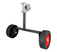 Weed Eater Wheels - Adjustable Rolling Stabilizer, Lightweight Trimmer Support, String Trimmer Wheel Auxiliary Replacement Featuring Ground Tracking, Effortless Cutting Path Alignment