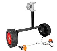 Weed Eater Wheels - Universal Adjustable String Trimmer Wheel Attachment, Auxiliary Replacement Grass Cutter Parts, Durable Lawn Tool Accessory | Support Wheels For Weed Wacker Brush Cutter Trimming S