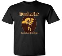 Weedeater Band God Luck and Good Speed Men's Black T-Shirt Size S to 3XL Manches Courtes(Small)