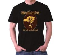 Weedeater Band God Luck and Good Speed Unisex O-Neck 100% Cotton Short-Sleeve T-Shirts Black S