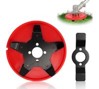 Weeding Plate,Weeding Plate Brush Cutting Head,Weeding Plate Blades,Multifunctional Manganese Steel Cutting Head for Garden