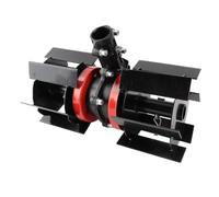 Weeding Wheel, 3.9 Inch 9 Teeth Scarifier Attachment for Grass Mower (28mm)