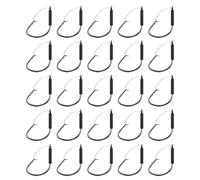 Weedless Hooks - Weedless Wacky Rig Hook | Strong Wacky Worm Hooks | 25 Pieces Professional Jig Carbon Steel Fish Equipment for Fishermen River Stream Freshwater Pond Anglers Sea Reservoir Lake