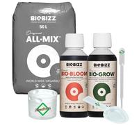Weedness BioBizz All-Mix 50 L Erdset - Terre organique prête à l’emploi - Substrat nutritif pour plantes fortes & saines