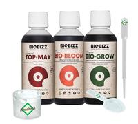 Weedness BioBizz Tripack Indoor - Kit 3 pièces engrais organiques - Culture indoor - Plantes vigoureuses & floraison abondante