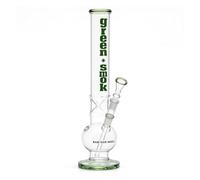 Weedness Bong Set Bong en verre de 18,8 mm, coupe 18,8 mm, Ø 50 mm, 44 cm, hauteur Green Smoke - Eisbong Icebong Bong Accessoires