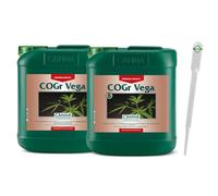 Weedness Canna COGr Vega A&B 5 Litre - Engrais hydroponique Substrat de Noix de Coco Culture de Coco en intérieur