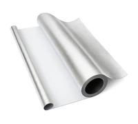 Weedness Feuille réfléchissante Grow-Diamond Rouleau de 10 mètres 75 My - Culture d'intérieur Boîte Plantes Jardin Blanc Noir Anti-détection Chauffage