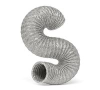 Weedness Gaine AluFlex Ø 200 mm - 1 m conduit flexible pour ventilation climatiseurs et extraction d’air