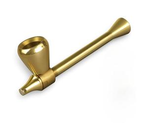 Weedness Pipe à Champignon Métallique 9 cm - Pipe à Tabac Pipe à Vis Pipe à Fumer pour Voyage Pipe Petite Noble