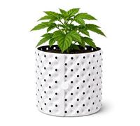 Weedness Roots Plus 9 litres en Blanc 20 x 29 cm - Pot de Fleurs/Bac de Culture pour intérieur & extérieur - Homebox - Récipient de Plantation - Accessoire de Culture