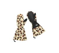 WeeDo Gants 'CHEETAHDO' beige / marron / noir, Taille XXXS