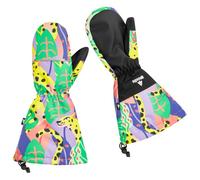WeeDo - Kid's Cosmo Candy Jungle Handschuhe - Gants - M - print / peachy pink