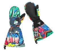 WeeDo - Kid's Cosmo Sprayprint Handschuhe - Gants - M - print / black