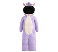 WeeDo - Kid's Unido Lila Einhorn Schneeanzug - Combinaison - XS - violet / sandshell