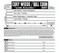 Cory Weeds – With Benefits – Import
