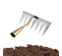 Weeds pour le jardin - Outil de jardin durable, désherbeur manuel | Points de mauvaises herbes avec un long manche, une griffe de jardin robuste, dispositif d'entretien de la pelouse, extracteur d