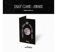 WEEEKLY [ PLAY GAME : AWAKE ] 1st Single Album ( PLATFORM ALBUM VER.- NOT AUDIO CD!! ) ( 1ea PVC Photo Card Album+1ea Card Holder+1ea Photo Card )