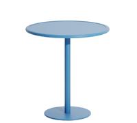 Week-End Bistro Table Round Table de bistrot ronde Petite Friture bleu ciel (Sky blue) - 3701128130811